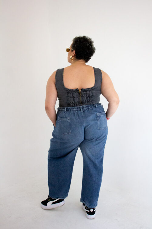 Calça Jogger Jeans Azul | 58 - Imagem 7