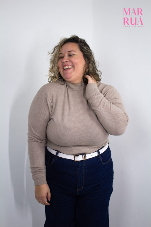 Cacharrel Bege Areia Plus Size | G