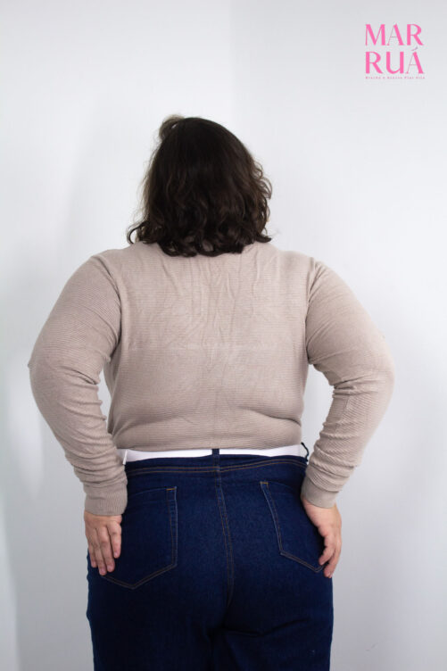 Cacharrel Bege Areia Plus Size | G - Imagem 4