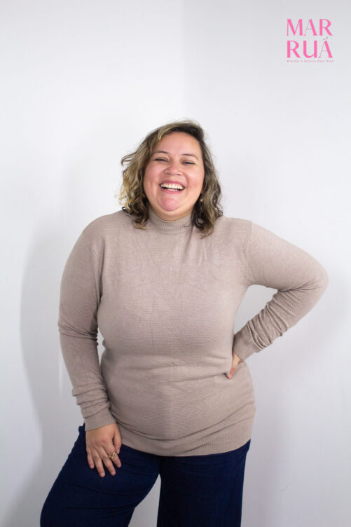 Cacharrel Bege Areia Plus Size | G - Imagem 7