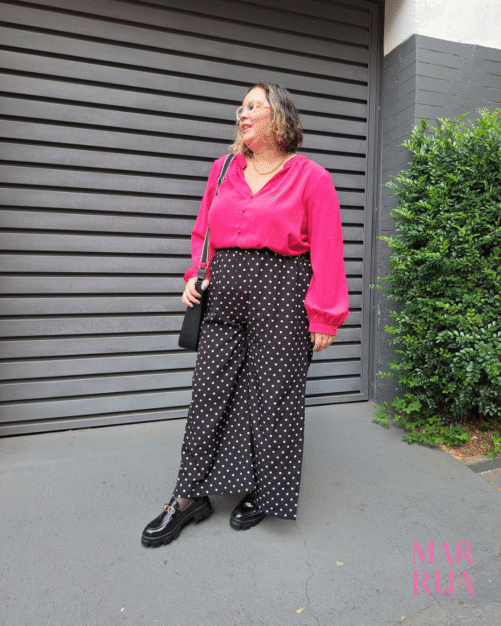 Blusa Rosa Choque | 3XL