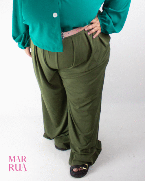 Calça Verde Cinder | 4XL - Imagem 2