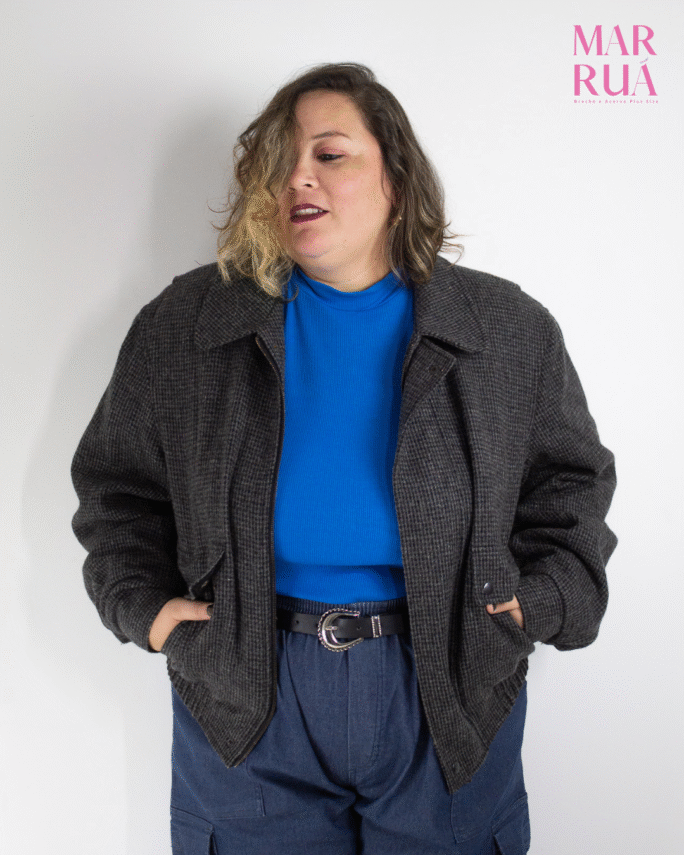 Jaqueta Vintage Xadrez | G