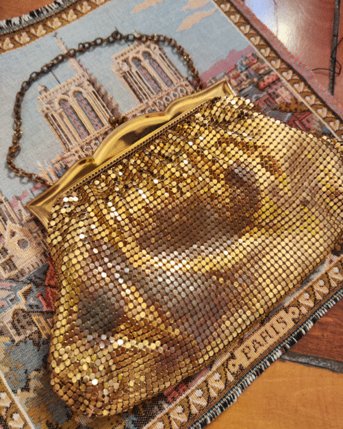 Bolsa Vintage Mesh Whiting & Davis Bags - Imagem 6