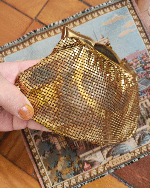 Bolsa Vintage Mesh Whiting & Davis Bags - Imagem 9