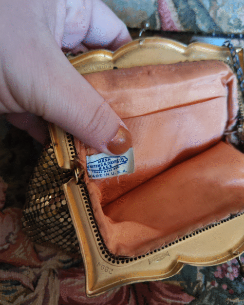 Bolsa Vintage Mesh Whiting & Davis Bags - Imagem 10