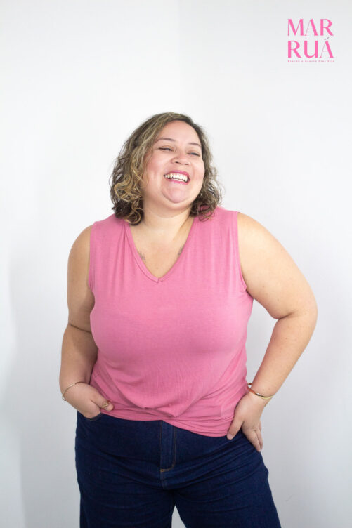 Blusa Rosa Nó | GG