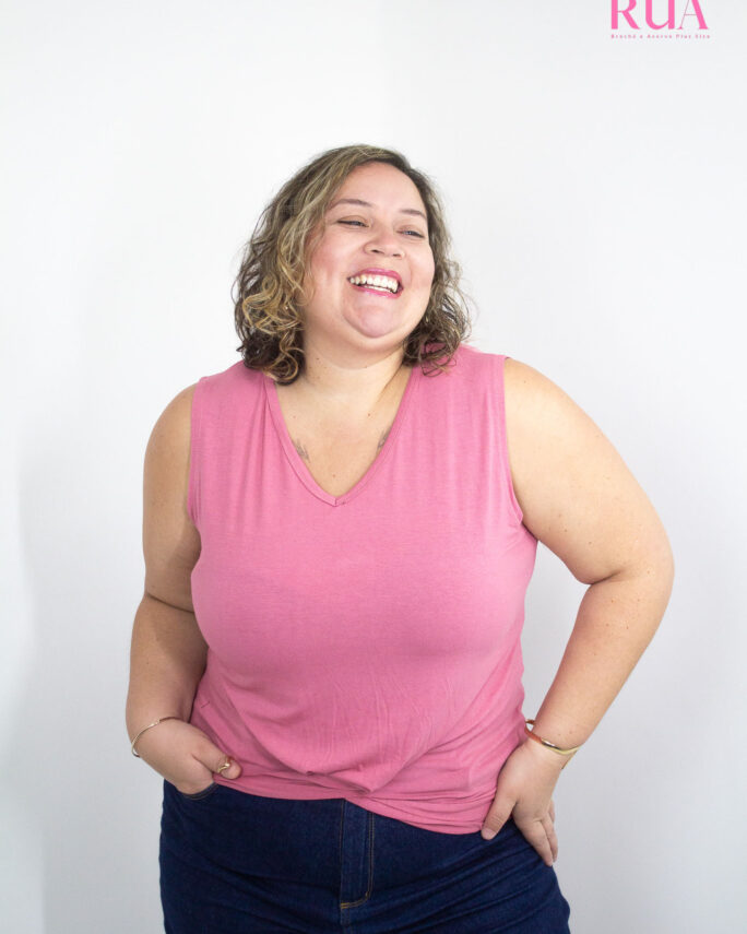 Blusa Rosa Nó | GG