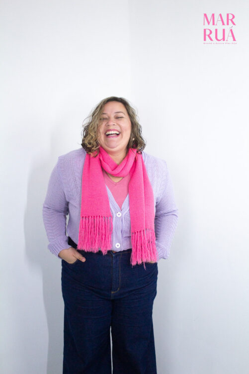 Cachecol Rosa - Imagem 2