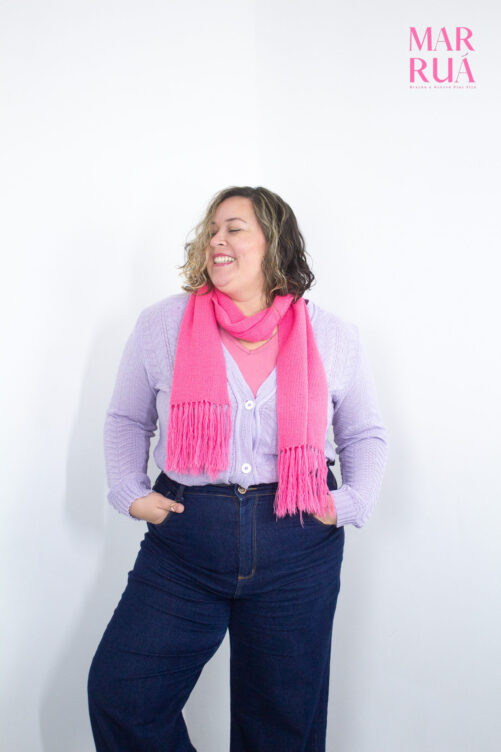 Cachecol Rosa