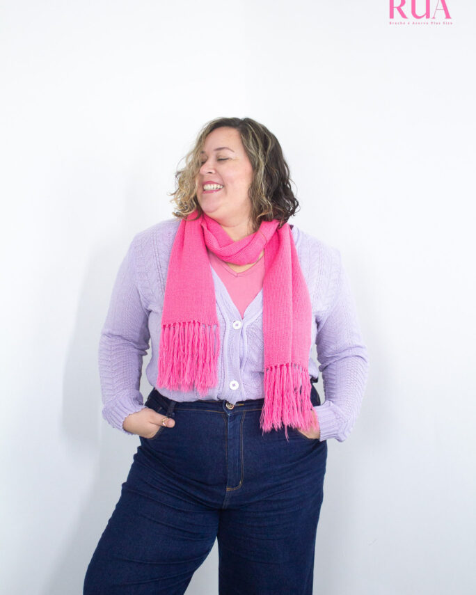 Cachecol Rosa