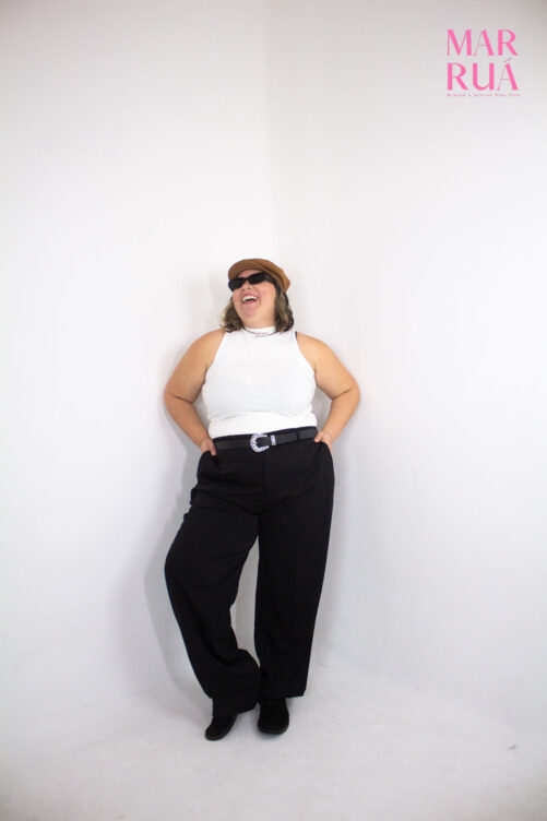 Regata Branca| M (Plus Size) - Imagem 2