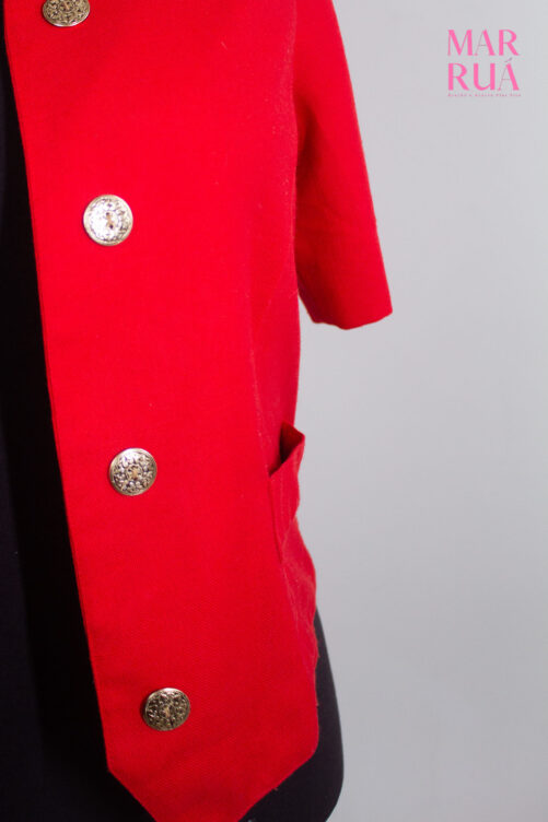 Blusa Vintage Vermelha CGC | 50 (veste 48) - Imagem 3