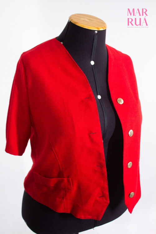 Blusa Vintage Vermelha CGC | 50 (veste 48)