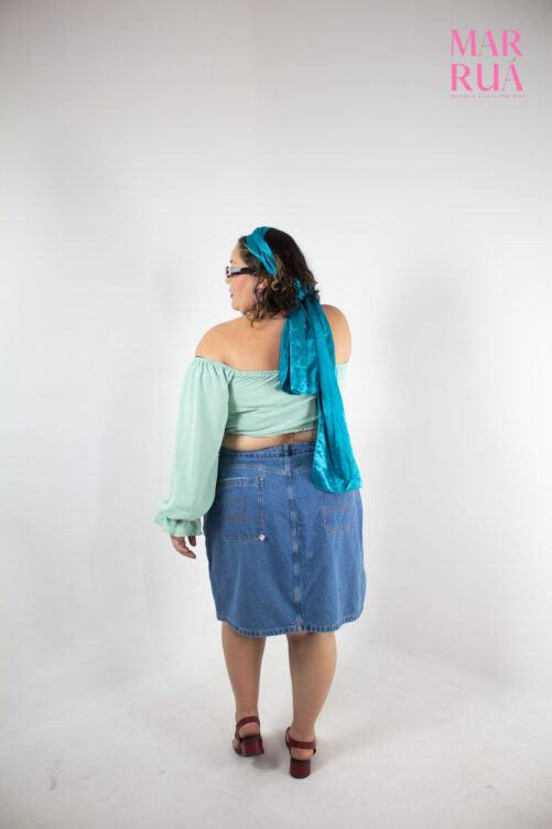 Cropped Verde Ombro a ombro | GG - Imagem 5