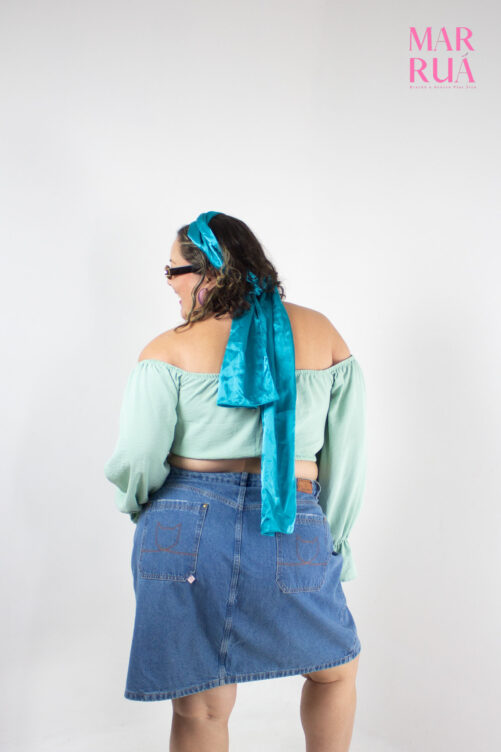 Cropped Verde Ombro a ombro | GG - Imagem 6
