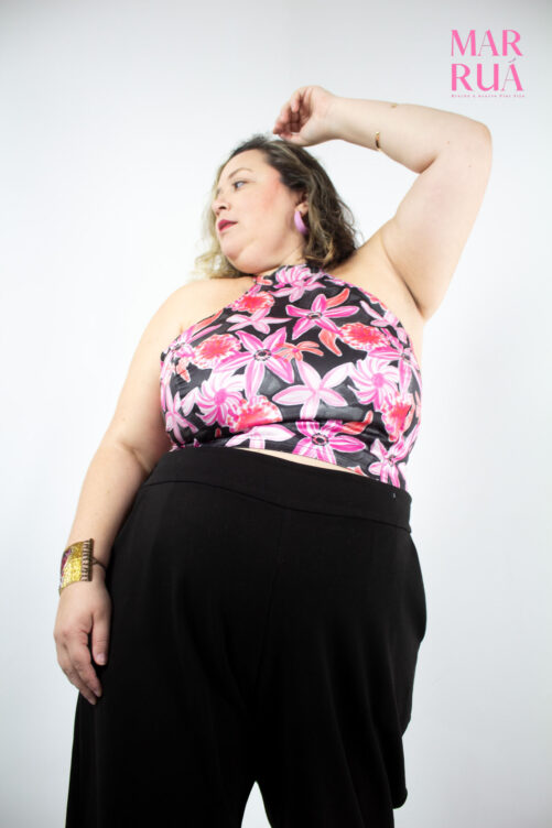 Cropped Estampada Sisla | G4 - Imagem 7