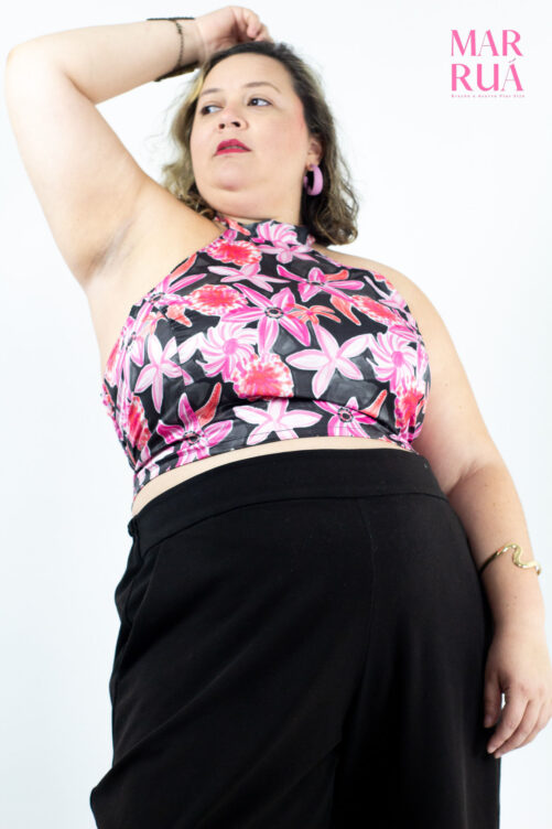 Cropped Estampada Sisla | G4 - Imagem 5