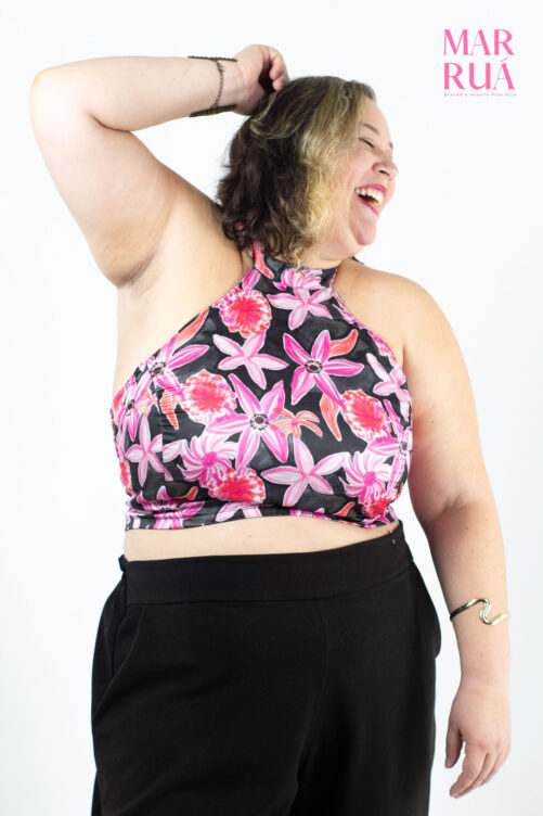 Cropped Estampada Sisla | G4 - Imagem 4