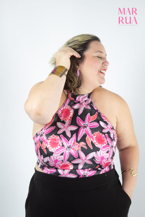 Cropped Estampada Sisla | G4