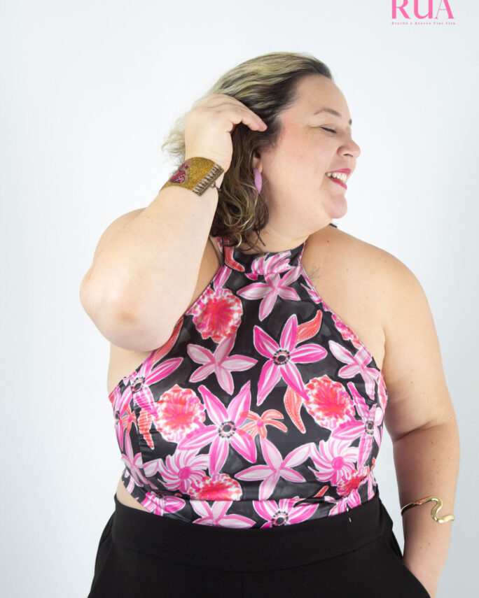 Cropped Estampada Sisla | G4