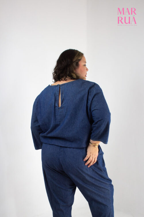 Macacão Jeans Escuro | G2 - Imagem 4