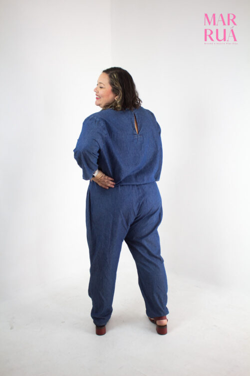 Macacão Jeans Escuro | G2 - Imagem 5