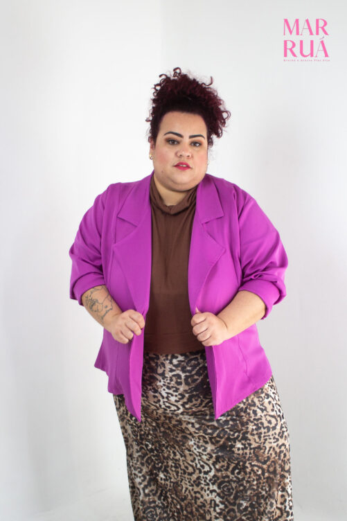 Blazer Lilás sem Forro | 56