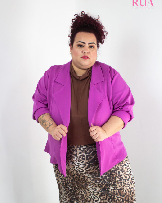 Blazer Lilás sem Forro | 56