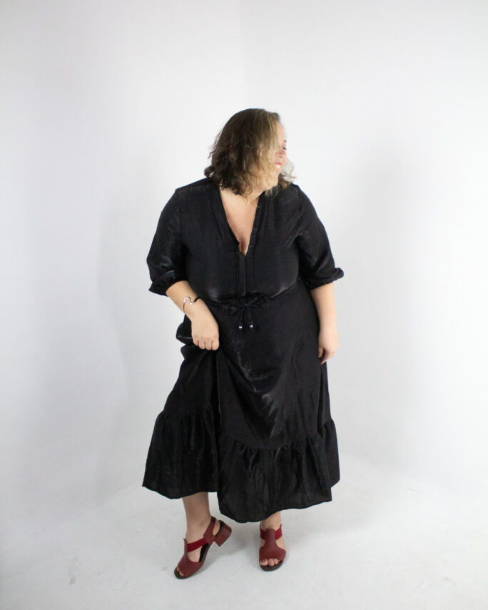 Vestido Preto Brilho | G2