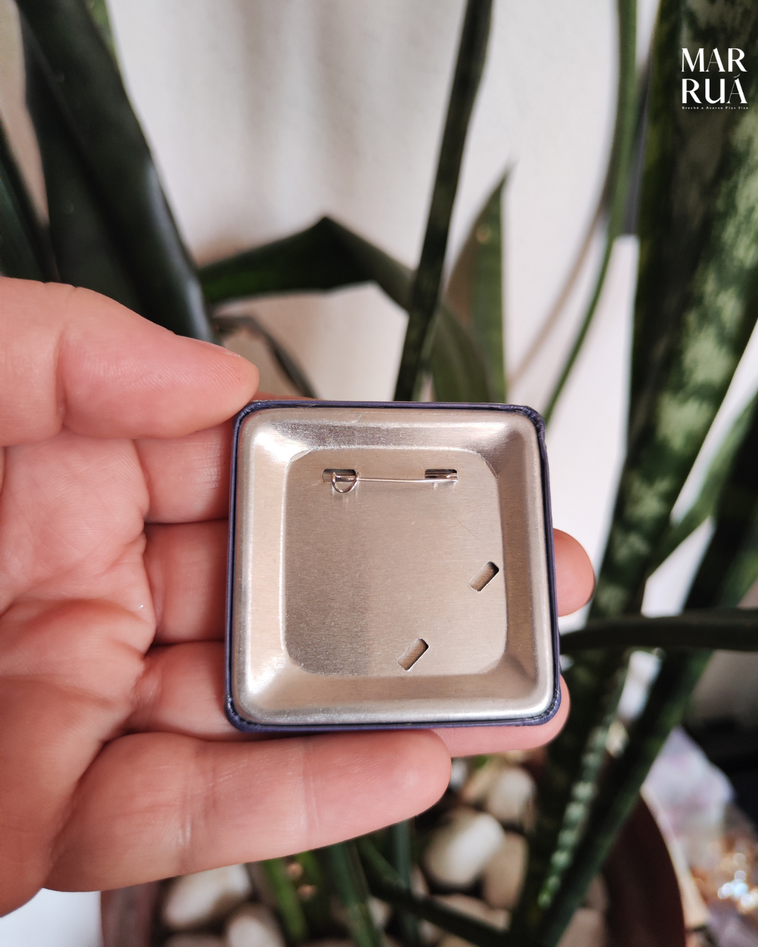 Botton Roxo Marruete | Quadrado - Imagem 4