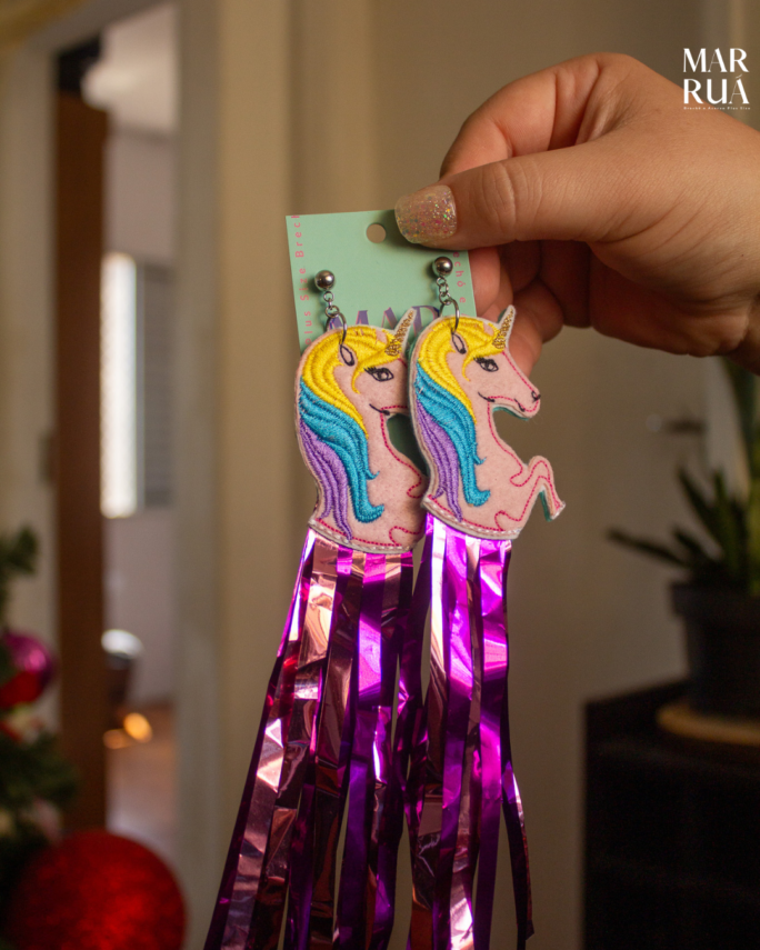 Brinco Carnaval Unicórnio