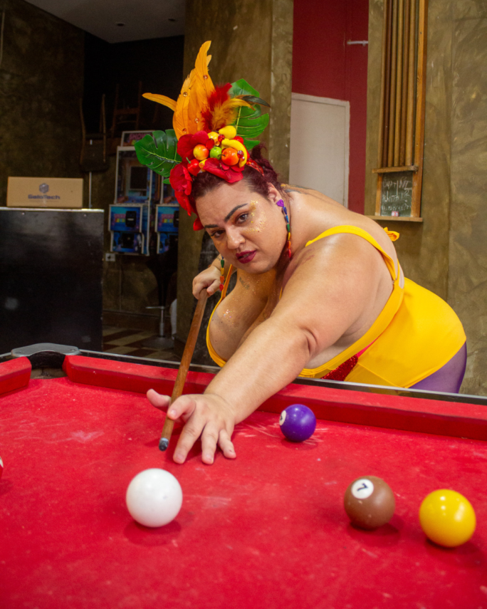 Tiara Carmen Miranda Vem de Glitter